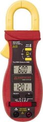 Amprobe - 3086905, CAT III, Digital True RMS HVAC Clamp Meter with 1.0236" Clamp On Jaws - 600 VAC/VDC, 600 AC Amps, Measures Voltage, Continuity, Current, Frequency, microAmps, Resistance, Temperature - Americas Industrial Supply