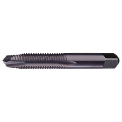 ‎5/16-24 UNF 3 Flute H4 Plug HSS Standard Spiral Point Tap- TiCN - Exact Industrial Supply