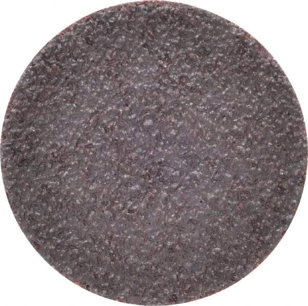 Norton - 2" Disc Diam, 36 Grit, Aluminum Oxide Quick Change Disc - Type R Attaching System, Coated, Brown, Very Coarse Grade, 25,000 RPM, R228 Series - Americas Industrial Supply