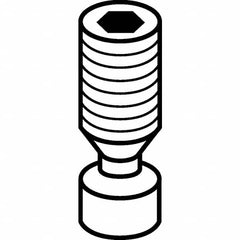 Kennametal - Torx Cap Screw for Indexables - M2.5 Thread, For Use with Inserts - Americas Industrial Supply