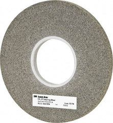 3M - 8" Diam, 1/2" Face Width, 3" Center Hole, Fine Grade, Silicon Carbide Deburring Wheel - Convolute, Extra Hard Density 9 Grade, 4,500 RPM - Americas Industrial Supply