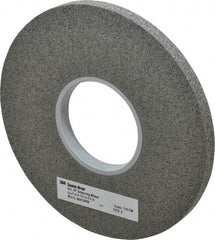 3M - 8" Diam, 1/2" Face Width, 3" Center Hole, Fine Grade, Silicon Carbide Deburring Wheel - Convolute, Hard Density 11 Grade, 4,500 RPM - Americas Industrial Supply