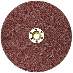 3M - 4-1/2" Diam 36 Grit Fiber Disc - Very Coarse Grade, Ceramic, 13,300 Max RPM, Series 785C - Americas Industrial Supply