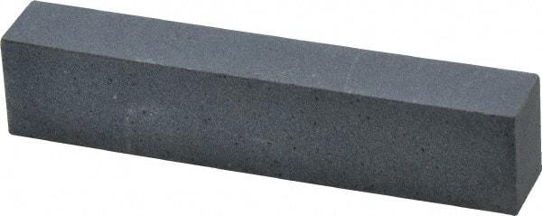 Norton - 3-1/2" Long x 3/4" Wide x 1/2" Thick, Silicon Carbide Sharpening Stone - Rectangle, Fine Grade - Americas Industrial Supply