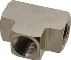 Value Collection - 1/2" Internal Pipe, Brass Union Tee - FNPT - Americas Industrial Supply