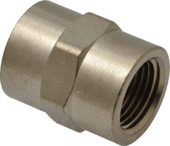 Value Collection - 3/8" Internal Pipe, Brass Coupling - FNPT - Americas Industrial Supply