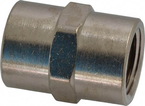 Value Collection - 1/2" Internal Pipe, Brass Coupling - FNPT - Americas Industrial Supply