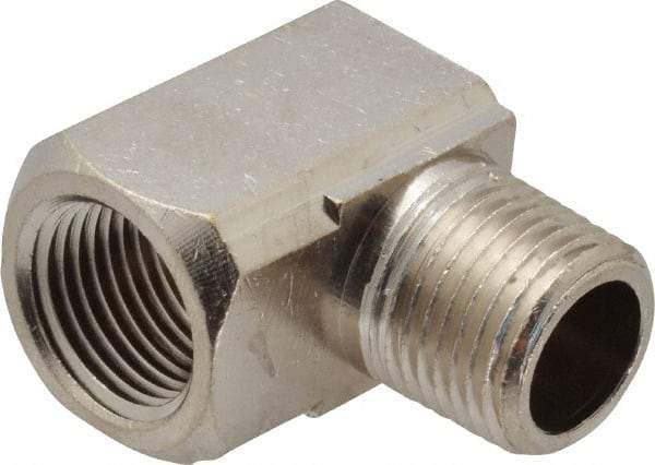 Value Collection - 1/2" Internal Pipe, Brass 90° Street Elbow - FNPT x MNPT - Americas Industrial Supply