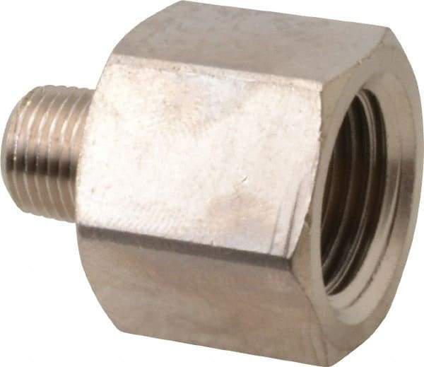 Value Collection - 3/8 x 1/8" Internal Pipe, Brass Adapter - FNPT x MNPT - Americas Industrial Supply