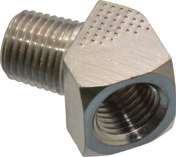 Value Collection - 1/4" Internal Pipe, Brass 45° Street Elbow - FNPT x MNPT - Americas Industrial Supply