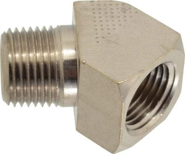 Value Collection - 1/2" Internal Pipe, Brass 45° Street Elbow - FNPT x MNPT - Americas Industrial Supply