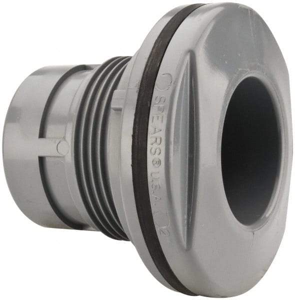 Value Collection - 2" CPVC Plastic Pipe Tank Adapter - Schedule 80, Soc x Fipt End Connections - Americas Industrial Supply