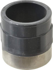 Value Collection - 1-1/2" PVC Plastic Pipe Female Adapter - Schedule 80, PVC Slip x Brass Fipt End Connections - Americas Industrial Supply