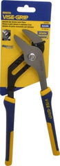 Irwin - 10" OAL, 2-3/4" Max Capacity, 7 Position Groove Joint Tongue & Groove Pliers - Smooth Straight Jaws, Straight Head, ProTouch Handles - Americas Industrial Supply