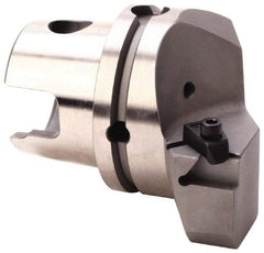 Kennametal - Insert Style NG 4L, 70mm Head Length, Left Hand Cut, Internal Modular Threading Cutting Unit Head - System Size KM80, 53mm Center to Cutting Edge, Series Top Notch - Americas Industrial Supply