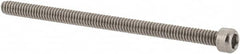 Value Collection - #0-80 UNF Hex Socket Drive, Socket Cap Screw - Grade 18-8 Stainless Steel, Uncoated, 1" Length Under Head - Americas Industrial Supply