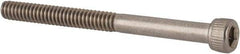 Value Collection - #4-40 UNC Hex Socket Drive, Socket Cap Screw - Grade 18-8 Stainless Steel, Uncoated, 1-3/8" Length Under Head - Americas Industrial Supply