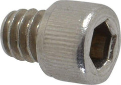 Value Collection - 1/4-20 UNC Hex Socket Drive, Socket Cap Screw - Grade 18-8 Stainless Steel, Uncoated, 1/4" Length Under Head - Americas Industrial Supply