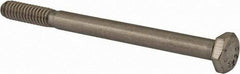 Value Collection - 1/4-20 UNC, 3-1/4" Length Under Head Hex Head Cap Screw - Partially Threaded, Grade 18-8 Stainless Steel, Uncoated, 7/16" Hex - Americas Industrial Supply