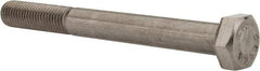 Value Collection - 5/16-24 UNF, 3" Length Under Head Hex Head Cap Screw - Partially Threaded, Grade 18-8 Stainless Steel, Uncoated, 1/2" Hex - Americas Industrial Supply