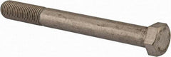 Value Collection - 7/16-20 UNF, 4" Length Under Head Hex Head Cap Screw - Partially Threaded, Grade 18-8 Stainless Steel, Uncoated, 5/8" Hex - Americas Industrial Supply