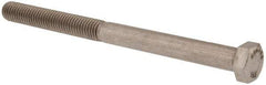 Value Collection - 1/2-13 UNC, 6-1/2" Length Under Head Hex Head Cap Screw - Partially Threaded, Grade 18-8 Stainless Steel, Uncoated, 3/4" Hex - Americas Industrial Supply