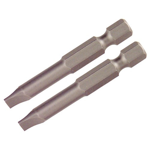 Slotted Power Bit 4.0 x .5 × 50mm (2 Bit Pack) - Americas Industrial Supply