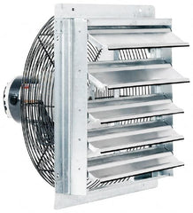 Fantech - 18" Blade, 1/15 hp, 1,860 Max CFM, Single Phase Vertical & Horizontal Mounting Direct Drive Fan - 1.2 Amps, 115 Volts, 1 Speed - Americas Industrial Supply