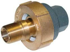 Barco - 4-1/4" Pipe, 4-1/4" Flange Thickness, Straight Casing, Straight Ball Swivel Joint - Bronze Ball & Nut with Iron Body, 300 psi Water, 200 psi Steam, Size Code 20, NPT Ends - Americas Industrial Supply