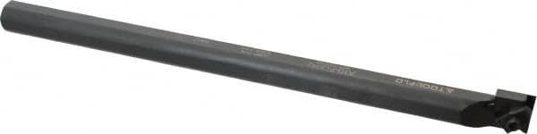 Tool-Flo - Internal Thread, Right Hand Cut, 5/8" Shank Width x 5/8" Shank Height Indexable Threading Toolholder - 10" OAL, FL 2L Insert Compatibility, A10 Toolholder, Series Flo-Lock - Americas Industrial Supply