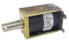 Guardian Electric - 1.52 Amp, 0.05, 1 Inch Stroke, Pull Force, C Frame Electrical Solenoid - 24 VDC Volt, Quick Connect, 1.98 Inch Long - Americas Industrial Supply