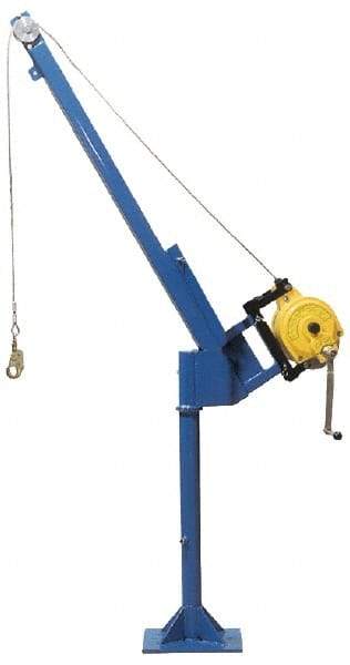 Gemtor - Confined Space Entry & Retrieval Systems Hoist Type: Davit Hoist Base: Fixed - Americas Industrial Supply