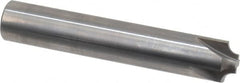 Hertel - 5/32" Radius, 5/8" Mill Diam, 4 Flute Solid Carbide Corner Rounding End Mill - Single End, Uncoated, 3-1/2" OAL, 5/8" Shank Diam - Americas Industrial Supply