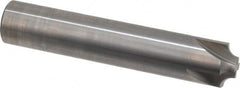 Hertel - 3/16" Radius, 3/4" Mill Diam, 4 Flute Solid Carbide Corner Rounding End Mill - Single End, Uncoated, 3/8" Tip Diam, 4" OAL, 3/4" Shank Diam - Americas Industrial Supply