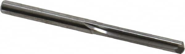 Hertel - 9/64", 140° Point, Solid Carbide Straight Flute Drill Bit - Americas Industrial Supply