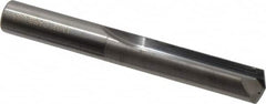 Hertel - 13/32", 140° Point, Solid Carbide Straight Flute Drill Bit - Americas Industrial Supply