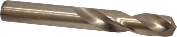 Hertel - 31/64" 135° Spiral Flute Cobalt Screw Machine Drill Bit - Americas Industrial Supply
