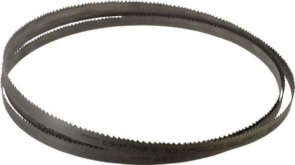 Starrett - 4 to 6 TPI, 11' Long x 3/4" Wide x 0.035" Thick, Welded Band Saw Blade - Bi-Metal, Toothed Edge, Modified Tooth Set, Contour Cutting - Americas Industrial Supply