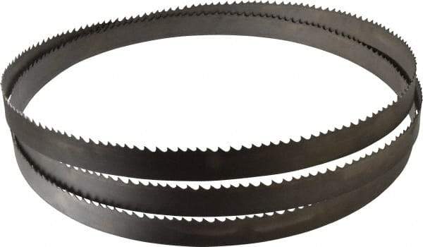 Starrett - 3 to 4 TPI, 11' Long x 1" Wide x 0.035" Thick, Welded Band Saw Blade - Bi-Metal, Toothed Edge, Modified Tooth Set, Contour Cutting - Americas Industrial Supply