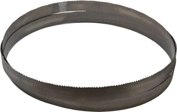 Starrett - 5 to 8 TPI, 12' 6" Long x 1-1/4" Wide x 0.042" Thick, Welded Band Saw Blade - Bi-Metal, Toothed Edge, Modified Tooth Set, Contour Cutting - Americas Industrial Supply
