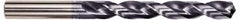 Hertel - 23/64", 135° Point, Spiral Flute, Cobalt Taper Length Drill Bit - TiAlN Finish, 4-1/4" Flute Length, 6-3/4" OAL - Americas Industrial Supply