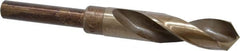 Hertel - 49/64" Drill, 118° Point, Cobalt Silver Deming & Reduced Shank Drill Bit - Americas Industrial Supply