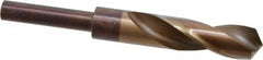 Hertel - 13/16" Drill, 118° Point, Cobalt Silver Deming & Reduced Shank Drill Bit - Americas Industrial Supply