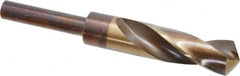 Hertel - 7/8" Drill, 118° Point, Cobalt Silver Deming & Reduced Shank Drill Bit - Americas Industrial Supply