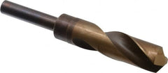Hertel - 59/64" Drill, 118° Point, Cobalt Silver Deming & Reduced Shank Drill Bit - Americas Industrial Supply
