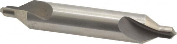 Hertel - #6 Plain Cut 60° Incl Angle High Speed Steel Combo Drill & Countersink - Americas Industrial Supply