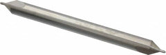 Hertel - #0 Plain Cut 60° Incl Angle Solid Carbide Combo Drill & Countersink - Americas Industrial Supply