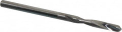 Hertel - 7/64" 135° Spiral Flute Solid Carbide Screw Machine Drill Bit - Americas Industrial Supply