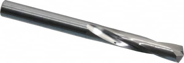 Hertel - 7/32" 135° Spiral Flute Solid Carbide Screw Machine Drill Bit - Americas Industrial Supply