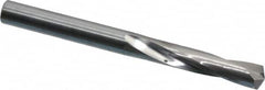 Hertel - 7/32" 135° Spiral Flute Solid Carbide Screw Machine Drill Bit - Americas Industrial Supply